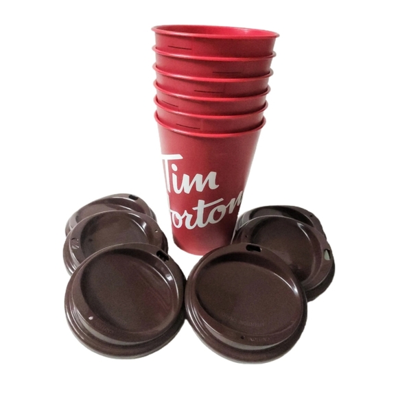 Set of 6 Reusable Medium Tim Hortons Cups - Picture 7 of 8